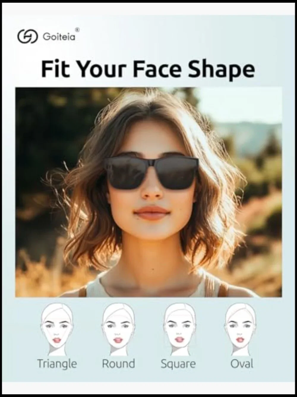 Oversized Polarized Fit Over Sunglasses with UV400 Protection